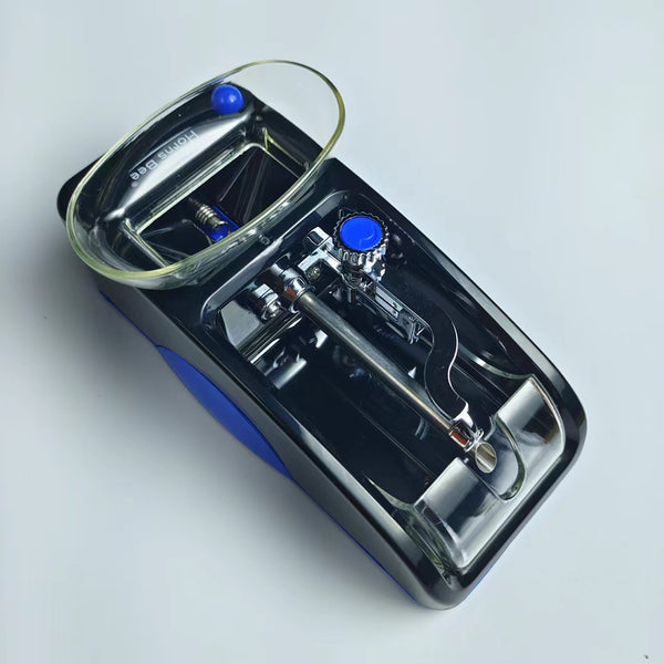 Ultra Slim Tube 6.5mm Automatic Cigarette Rolling Machine Electric Tobacco Blue