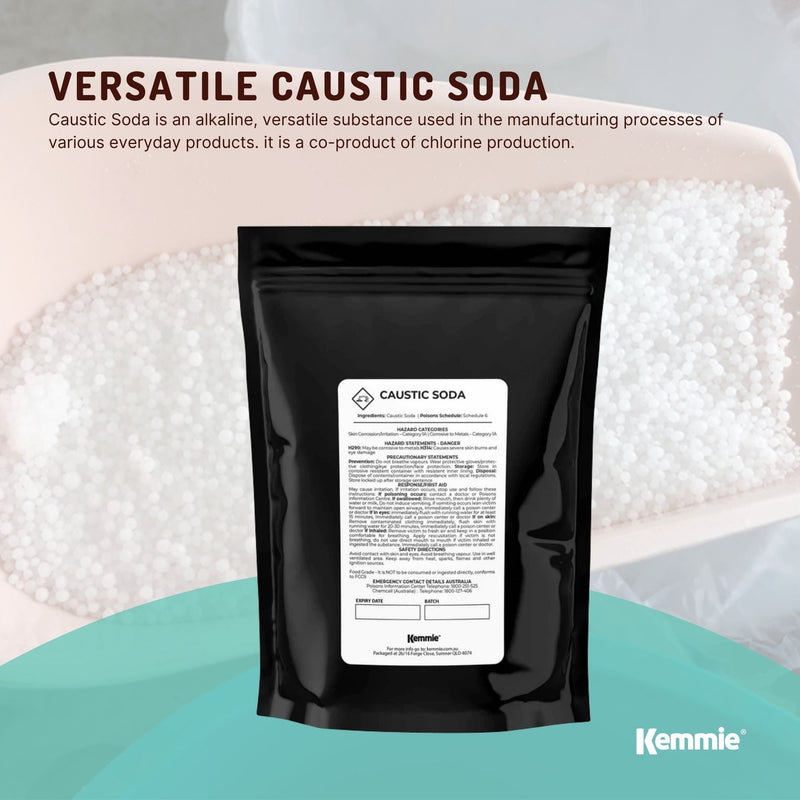 Bulk 10Kg Caustic Soda Pearls Food Grade Sodium Hydroxide Lye NaOH Soap Making