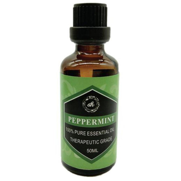 Peppermint Essential Oil 50ml Bottle - Aromatherapy