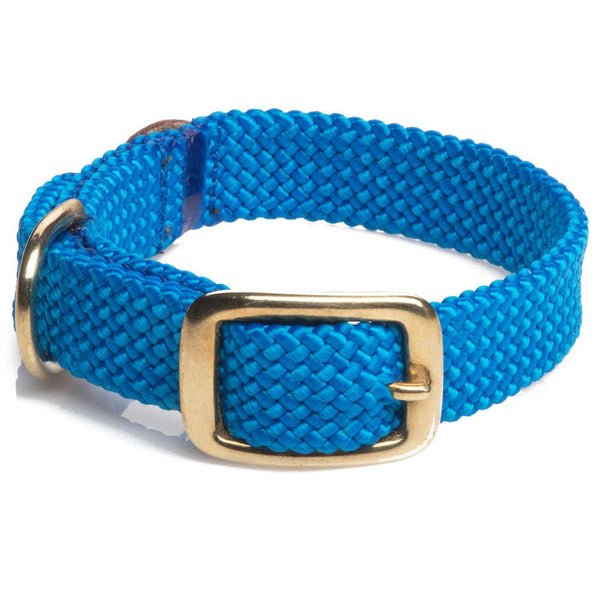 Mendota Doublebraided Collar 18" " BLUE