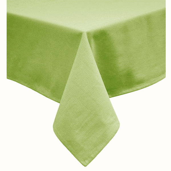 Hoydu Cotton Blend Table Cloth Apple Green 180cm Round